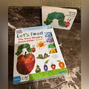 Hungry Catepillar game & book bundle